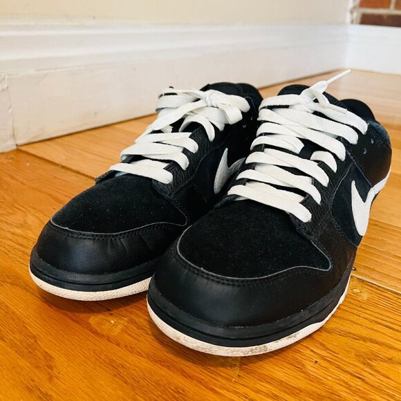 Nike Dunk 2008 Black Sail White Size 13 Sneakers 318020-013 - Picture 5 of 16